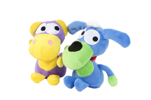 O´lala Pets Squeaky Dog Toy – Funny Doggie 15cm – different colours