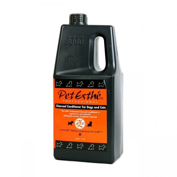 Pet Esthé Professional Charcoal Conditioner 3L | exklusiver Holzkohle Conditioner für Hunde und Katz