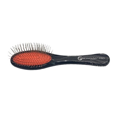 GREYHOUND PIN BROSSE Small Oval Long 27mm