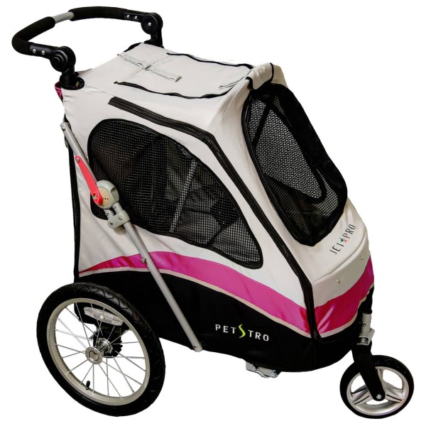 PETSTRO Stroller JETPRO / Journey 706GX-WP Pink Grey