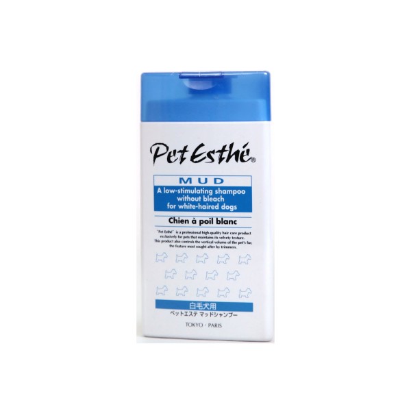 Pet Esthé Mud Shampoo for Withe-Haired Dogs