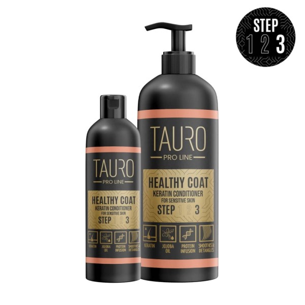 TAURO PRO LINE Healthy Coat, Keratin Conditioner For Dogs And Cats