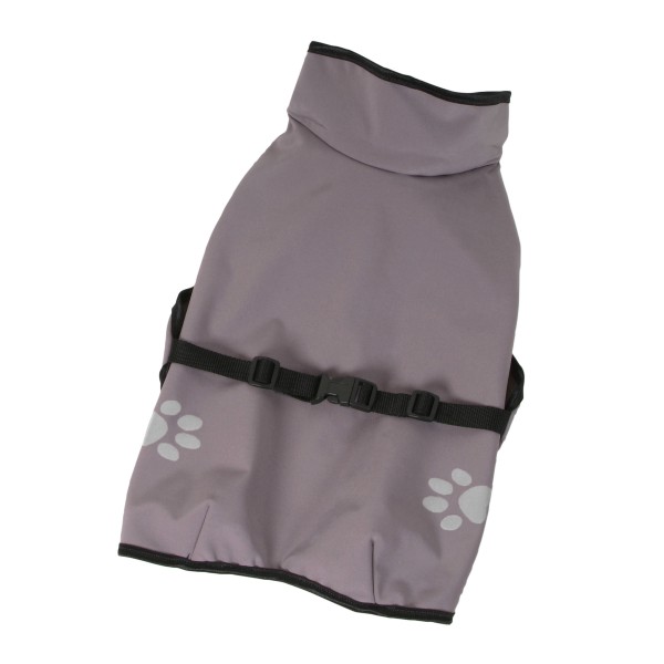 O´lala Pets Vest Softshell grey size M