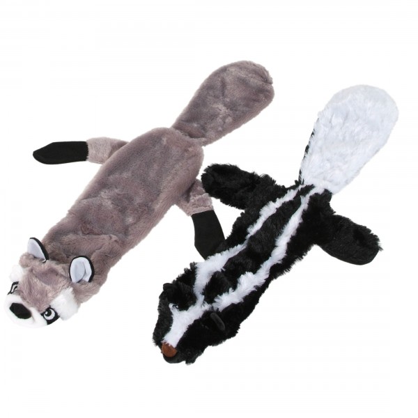 O´lala Pets Squeaky Tug Toy – Polecat oder Skunk - 55cm -