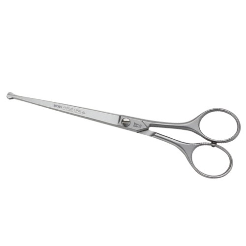 ROSE LINE paw and face scissors curved 16,5cm