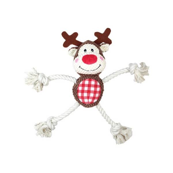 doggy! Cord Reindeer Plush with Sound 43cm