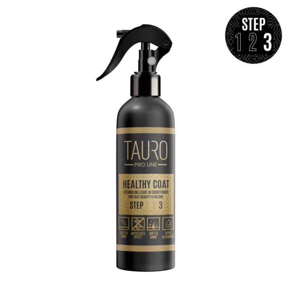 TAURO PRO LINE Healthy Coat, Detangling Leave In Conditioner For Dogs And Cats 250ml