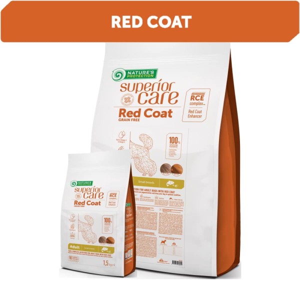 NP Superior Care Red Coat Salmon Grain Free For Adult Dogs Of Samll Breeds